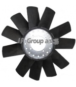 JP GROUP - 1599100100 - Крыльчатка вентилятора радиатора-черная / FORD Transit 2.5 Diz 91~